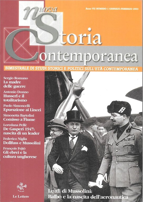 LA NUOVA STORIA CONTEMPORANEA - ANNO VII Annata completa 6 … | Immagine Gallery 5