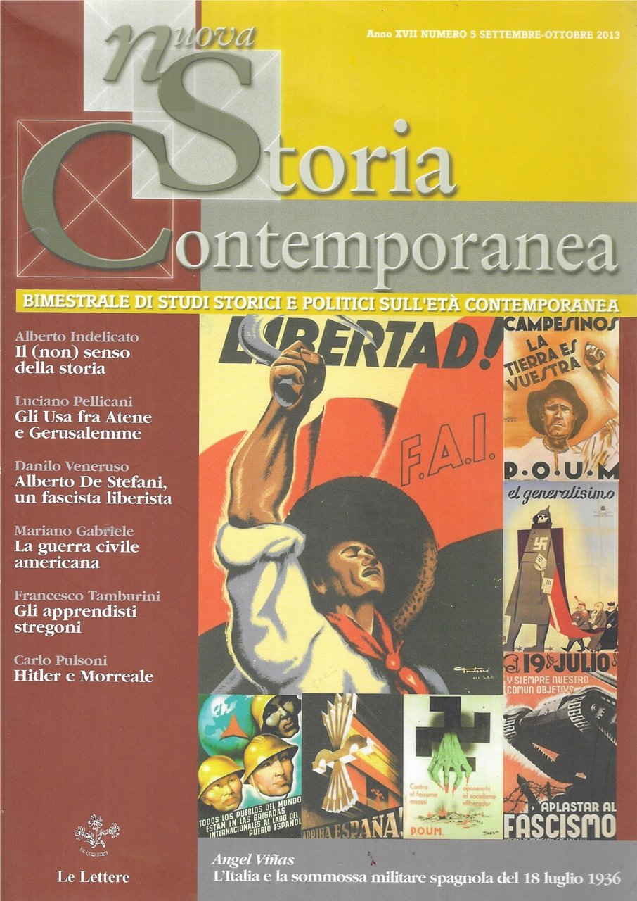 LA NUOVA STORIA CONTEMPORANEA - ANNO XVII - Annata completa … | Immagine principale