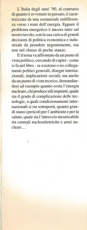 La questione energetica e l'Italia