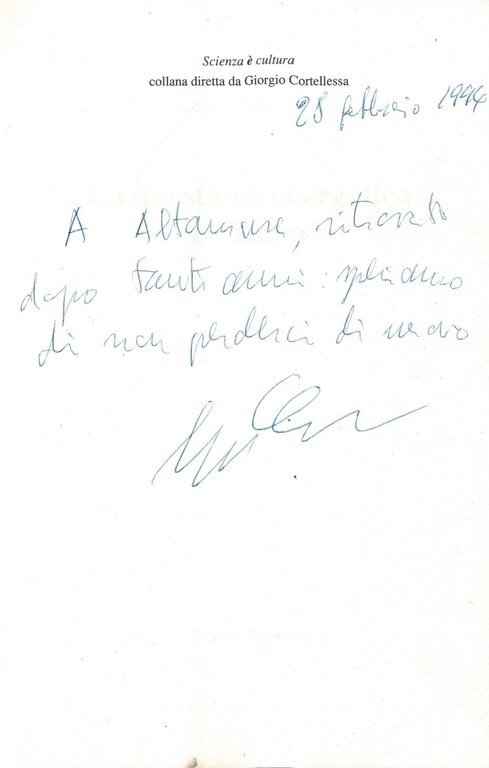 La questione energetica e l'Italia