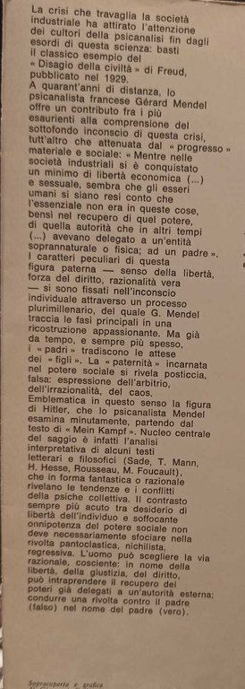 La rivolta contro il padre