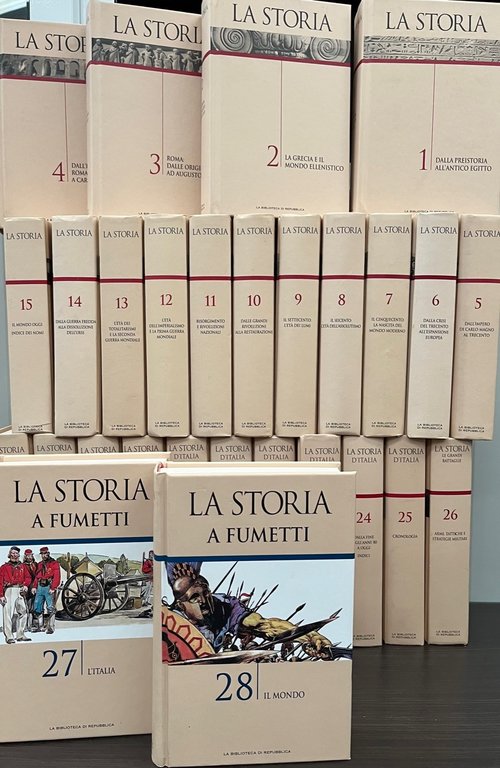 "La Storia" e "La Storia d'Italia" - Enciclopedia in 25 … | Immagine Gallery 4