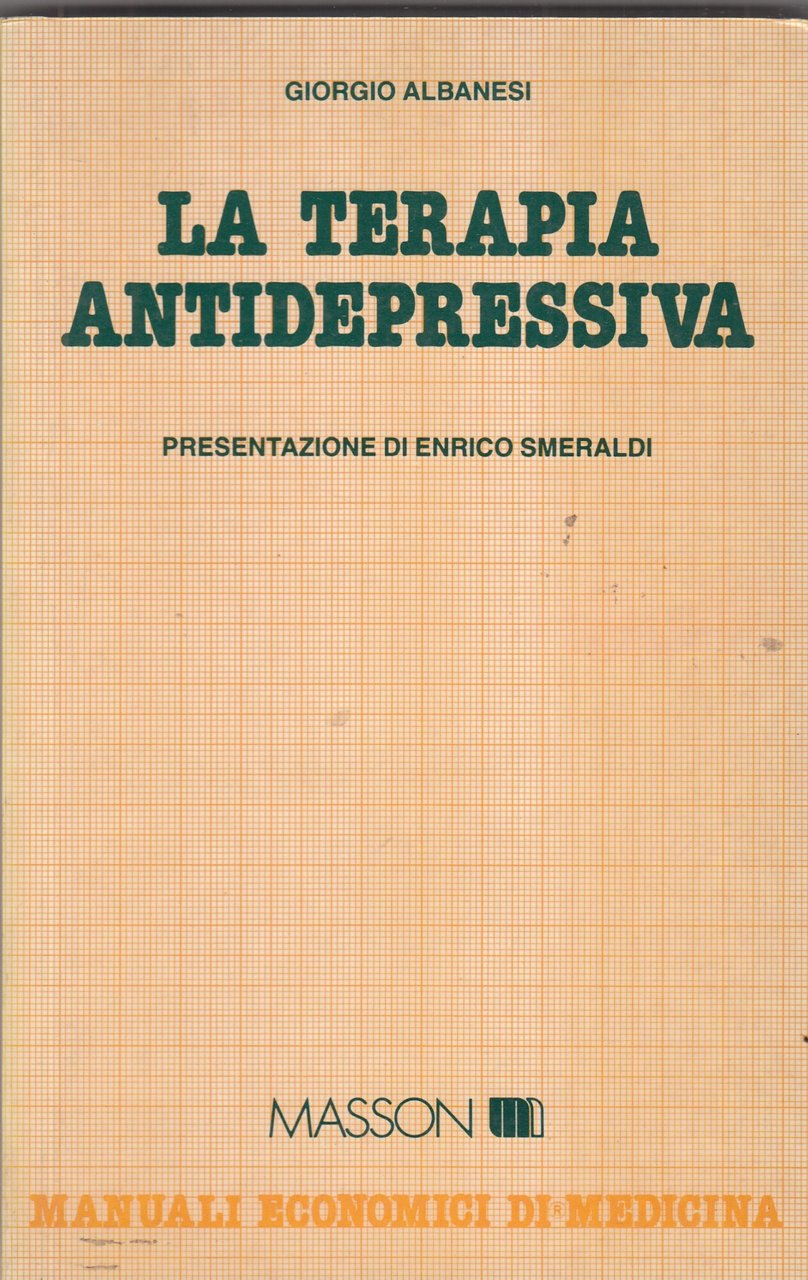 La terapia antidepressiva
