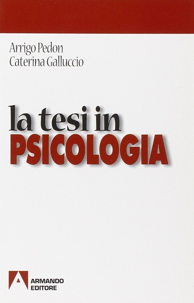 La tesi in psicologia