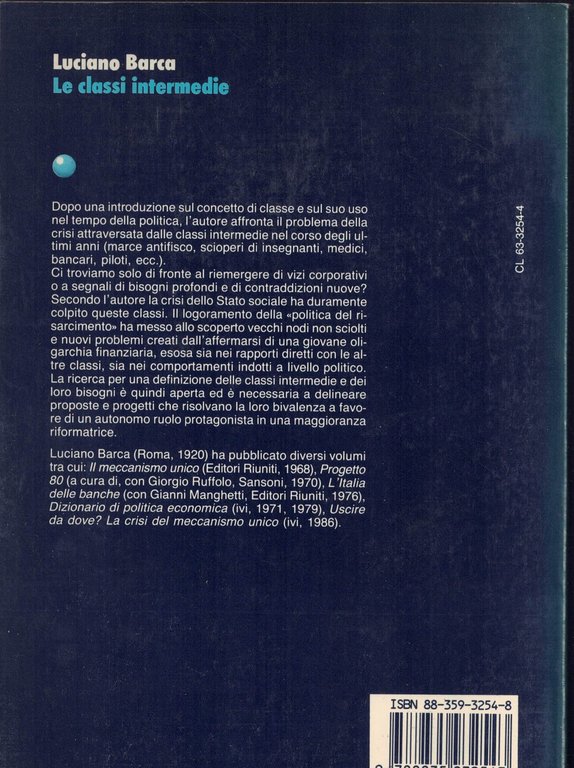 Le classi intermedie. Bisogni vizi virtù