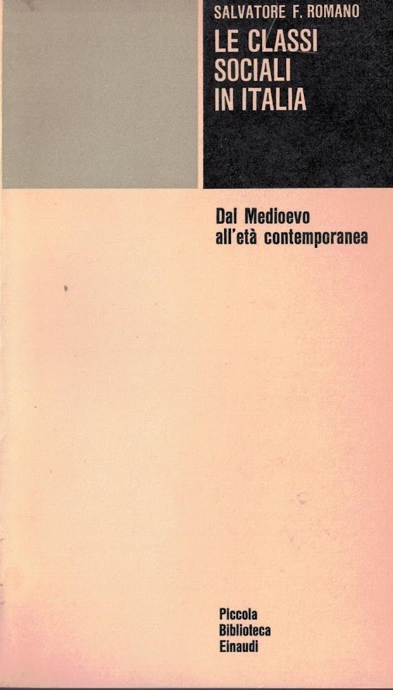 LE CLASSI SOCIALI IN ITALIA-Dal Medioevo all'età contemporanea | Immagine principale