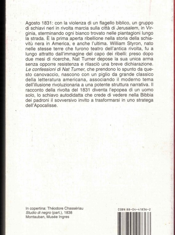 Le confessioni di Nat Turner