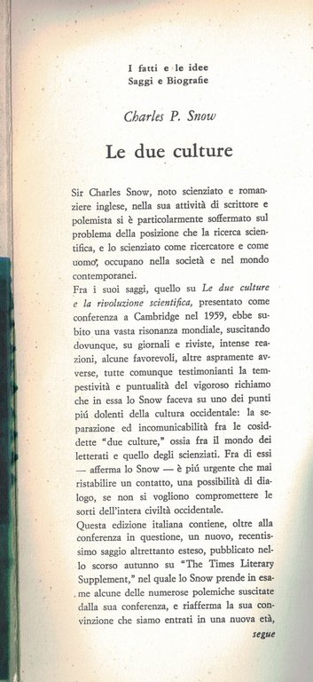 LE DUE CULTURE - 1965 III edizione | Immagine Gallery 2