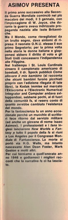 LE GRANDI STORIE DELLA FANTASCIENZA 8 1946 | Immagine Gallery 2