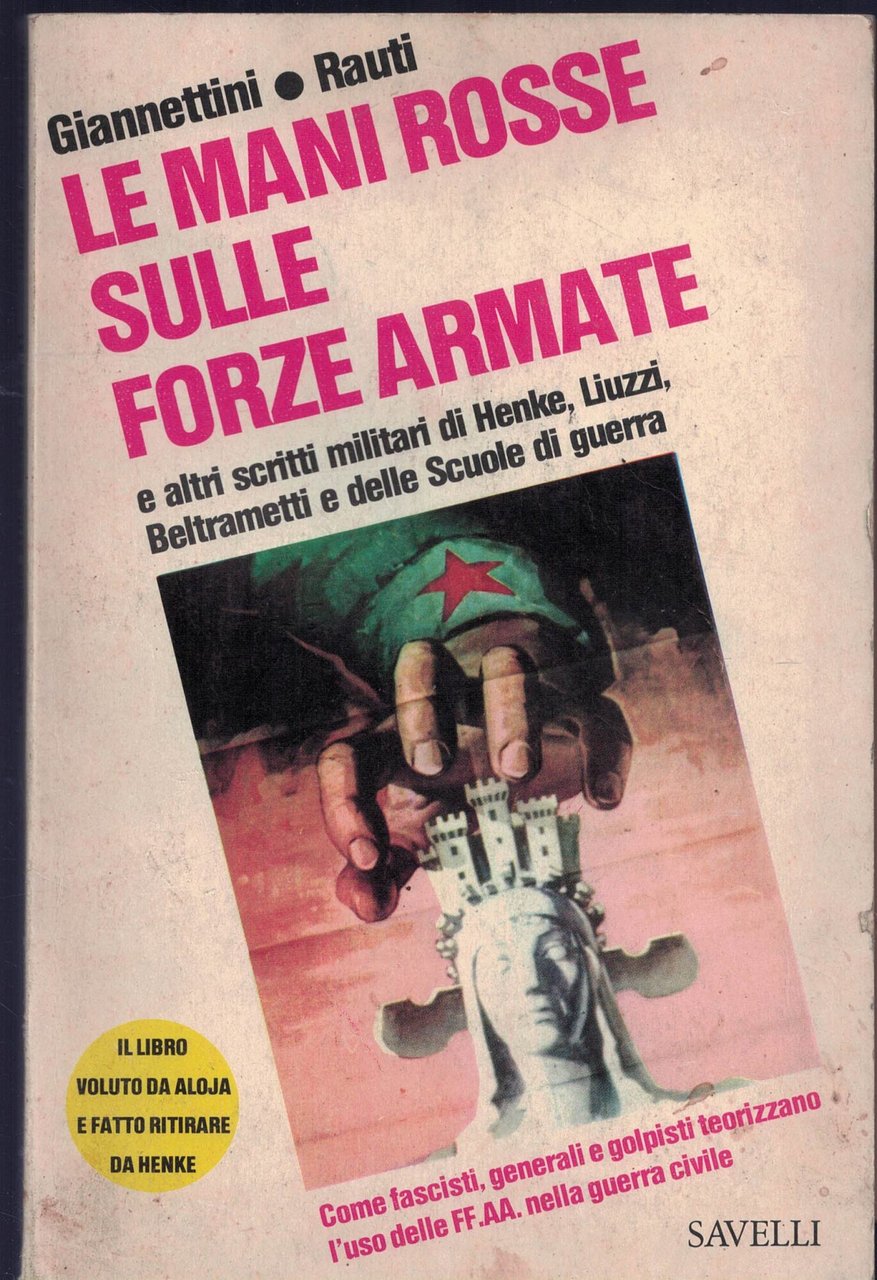 Le mani rosse sulle forza armate