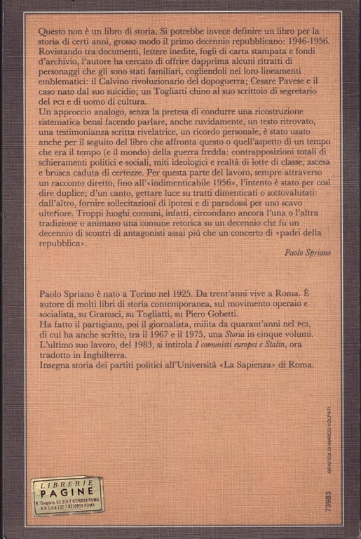Le passioni di un decennio 1945 1956