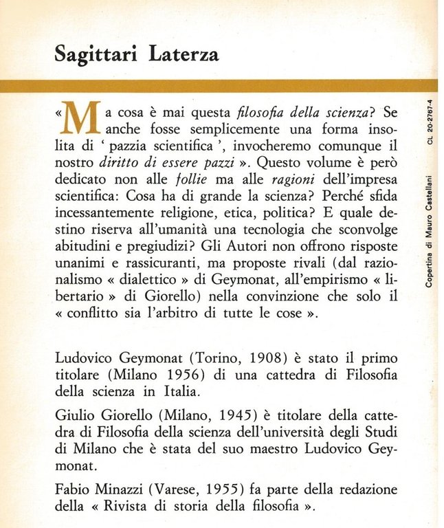 Le ragioni della scienza