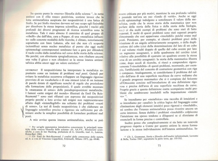 Le ragioni della scienza