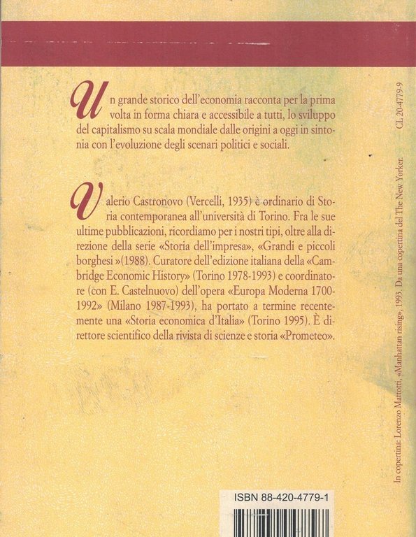 Le rivoluzioni del capitalismo-Prima edizione