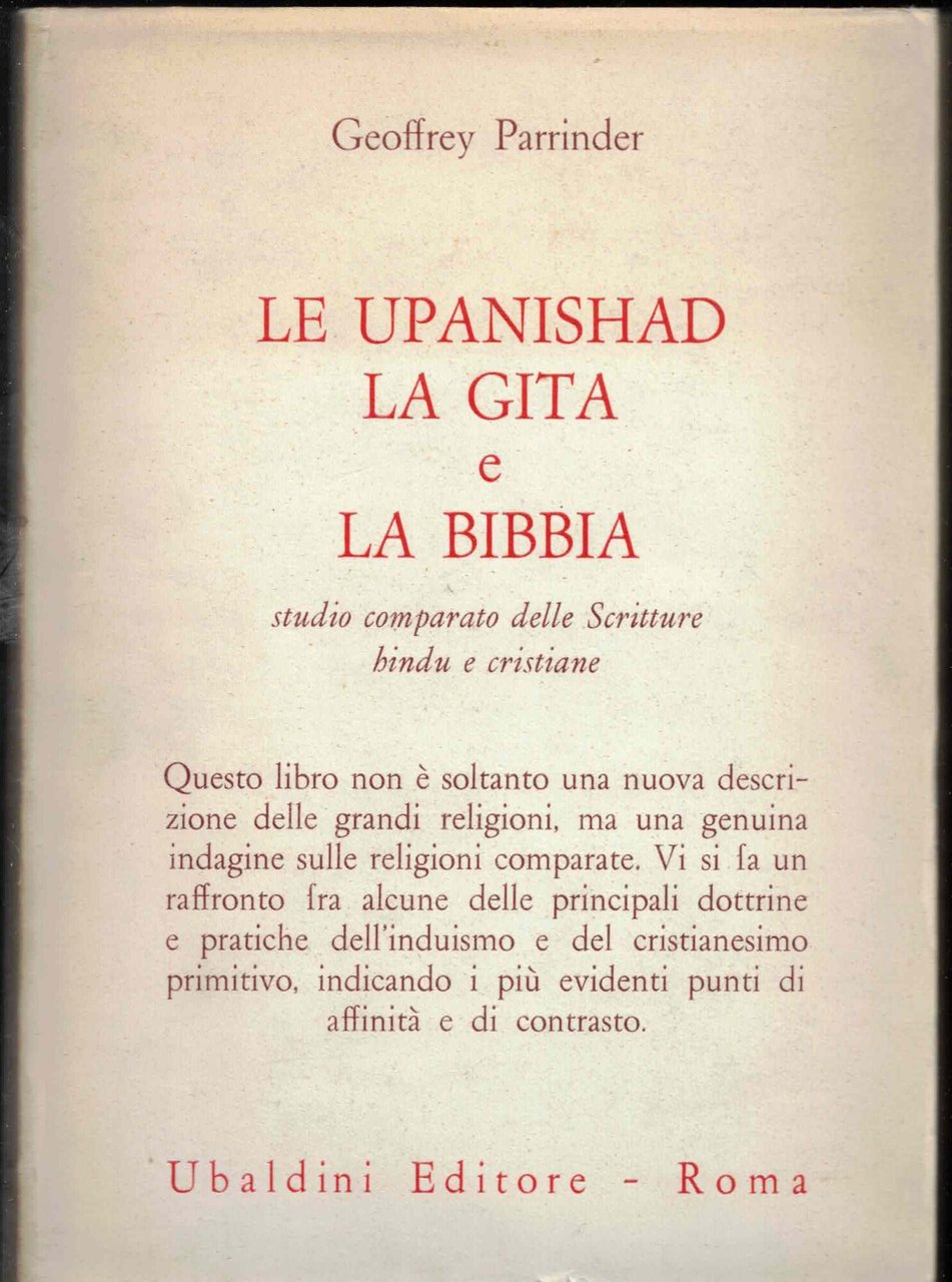 Le upanishad, la Gita e la Bibbia
