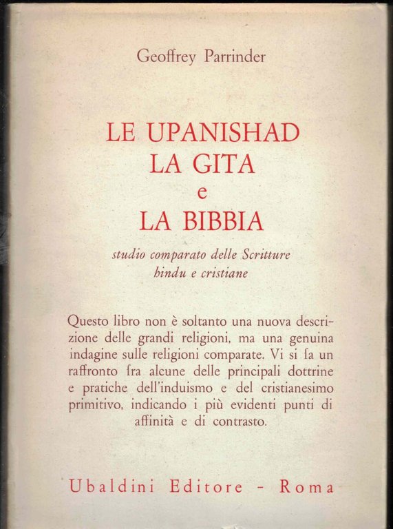 Le upanishad, la Gita e la Bibbia