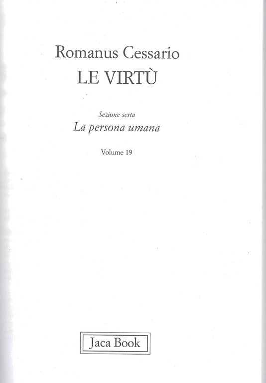 Le virtù