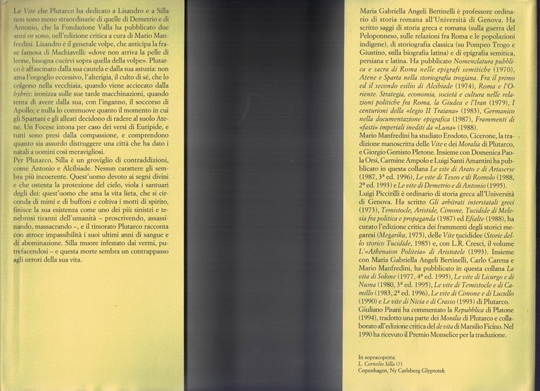 Le vite di Lisandro e di Silla | Immagine Gallery 2