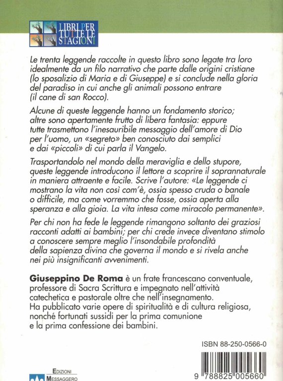 Leggende cristiane. Ediz. a caratteri grandi