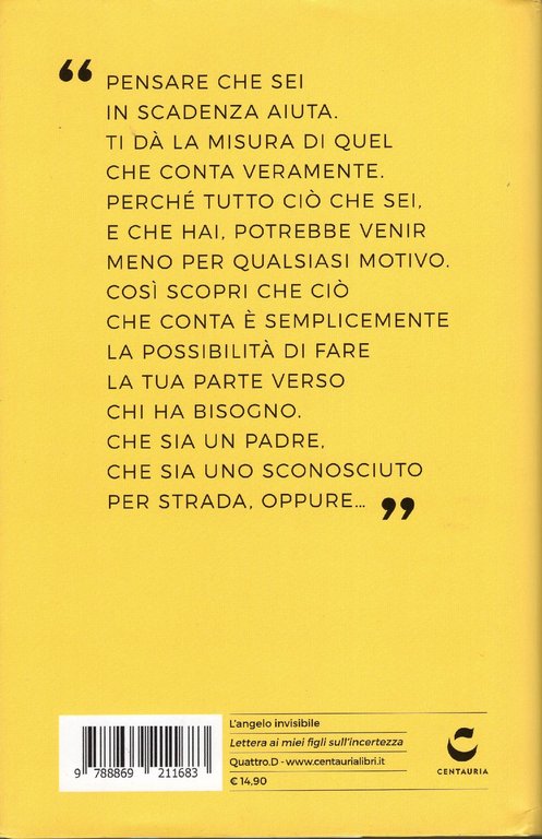 Lettera ai miei figli sull'incertezza
