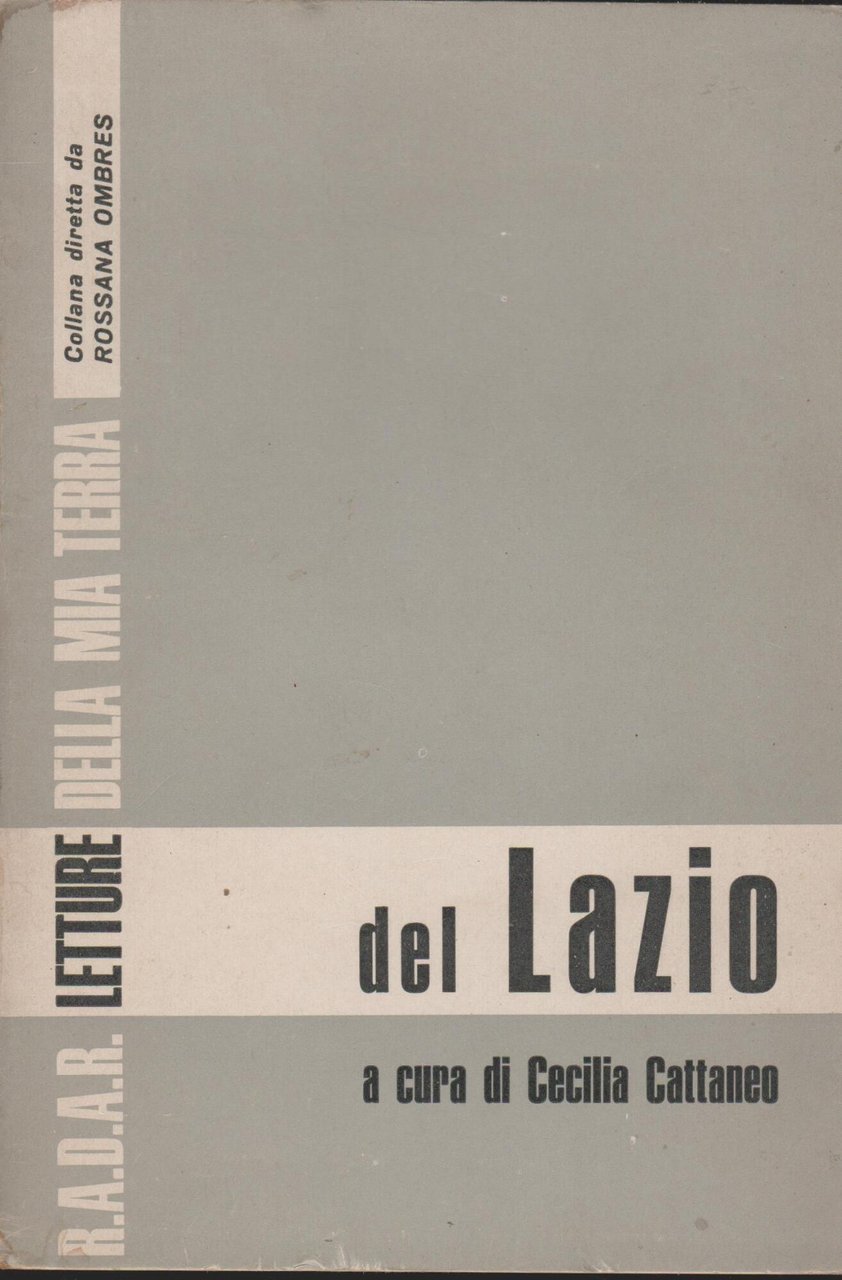 LETTURE DELLA MIA TERRA del Lazio