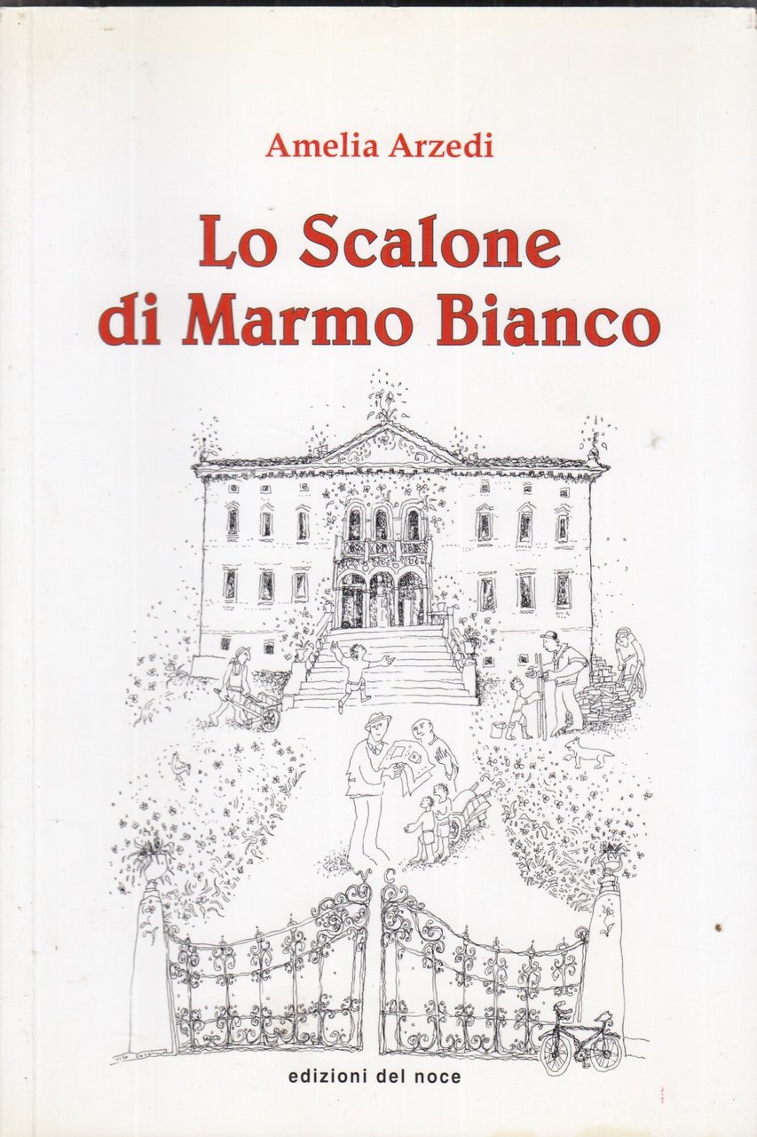 Lo scalone di marmo bianco | Immagine principale