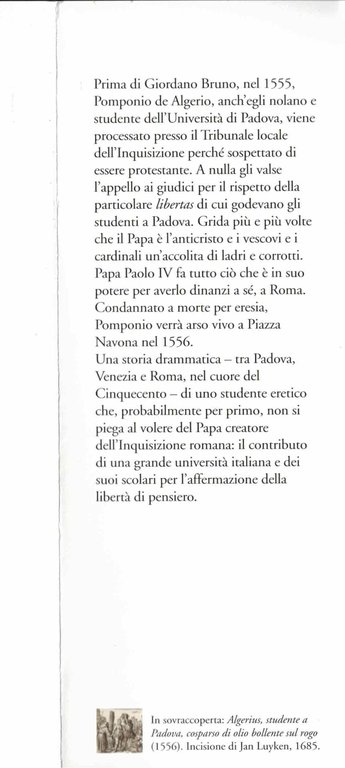 Lo studente che sfidò il papa. Inquisizione e supplizio di …
