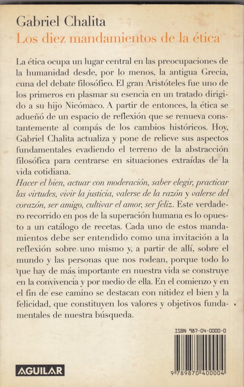 Los diez mandamientos de la etica | Immagine Gallery 2