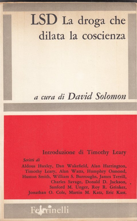 LSD La droga che dilata la coscienza