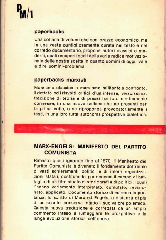 Manifesto del partito comunista