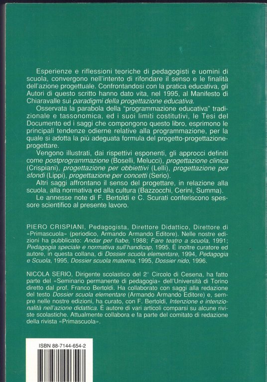Manifesto sulla progettazione. Testo e commento al manifesto di Chiaravalle