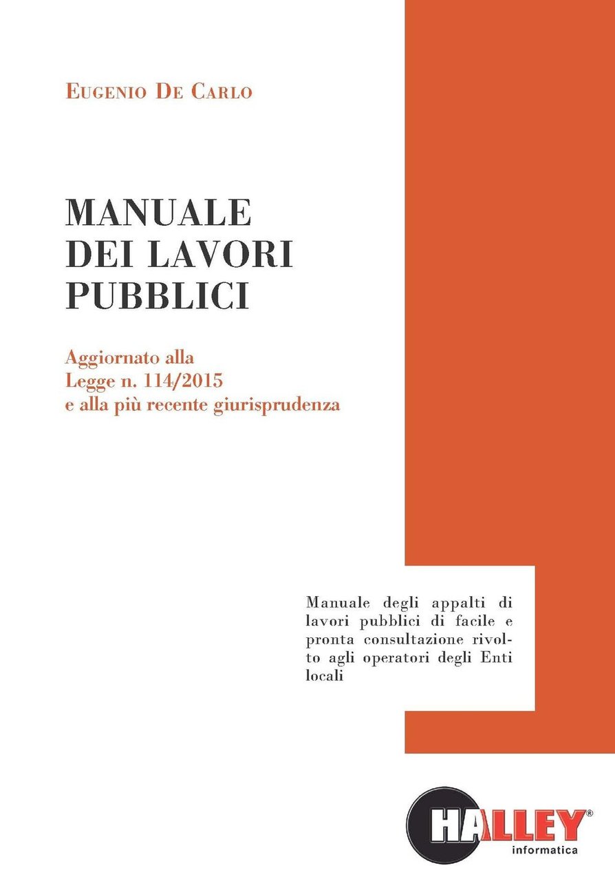 Manuale dei lavori pubblici | Immagine principale