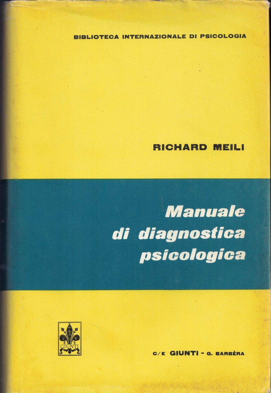 Manuale di diagnostica psicologica