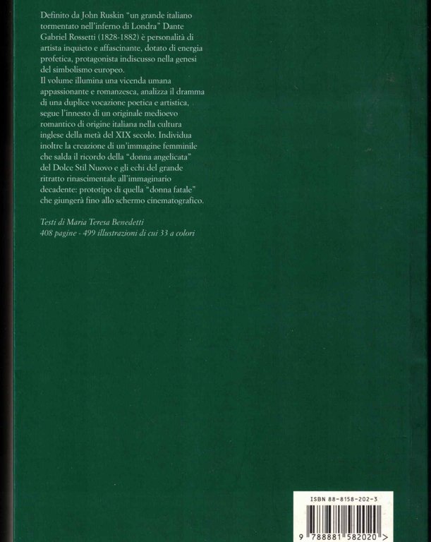 Maria Teresa Benedetti - DANTE GABRIEL ROSSETTI [Charta, 1998] | Immagine Gallery 2