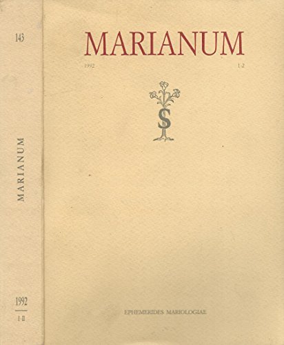 Marianum fascicoli I-II. Ephemerides mariologiae.