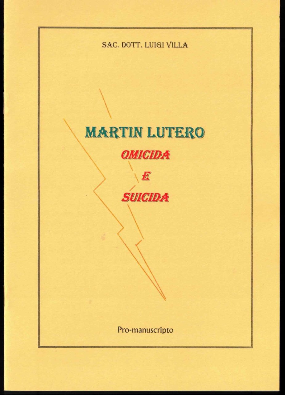 Martin Lutero omicida e suicida | Immagine principale
