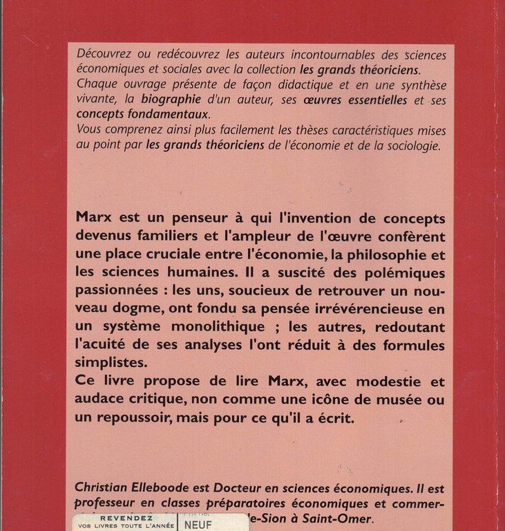 Marx Karl - Vie, oeuvres, concepts | Immagine Gallery 2