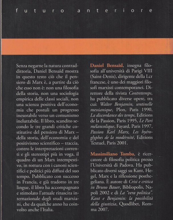 Marx l'intempestivo. Grandezze e miserie di un'avventura critica | Immagine Gallery 2