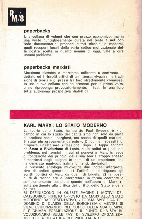 Marx: Lo Stato Moderno