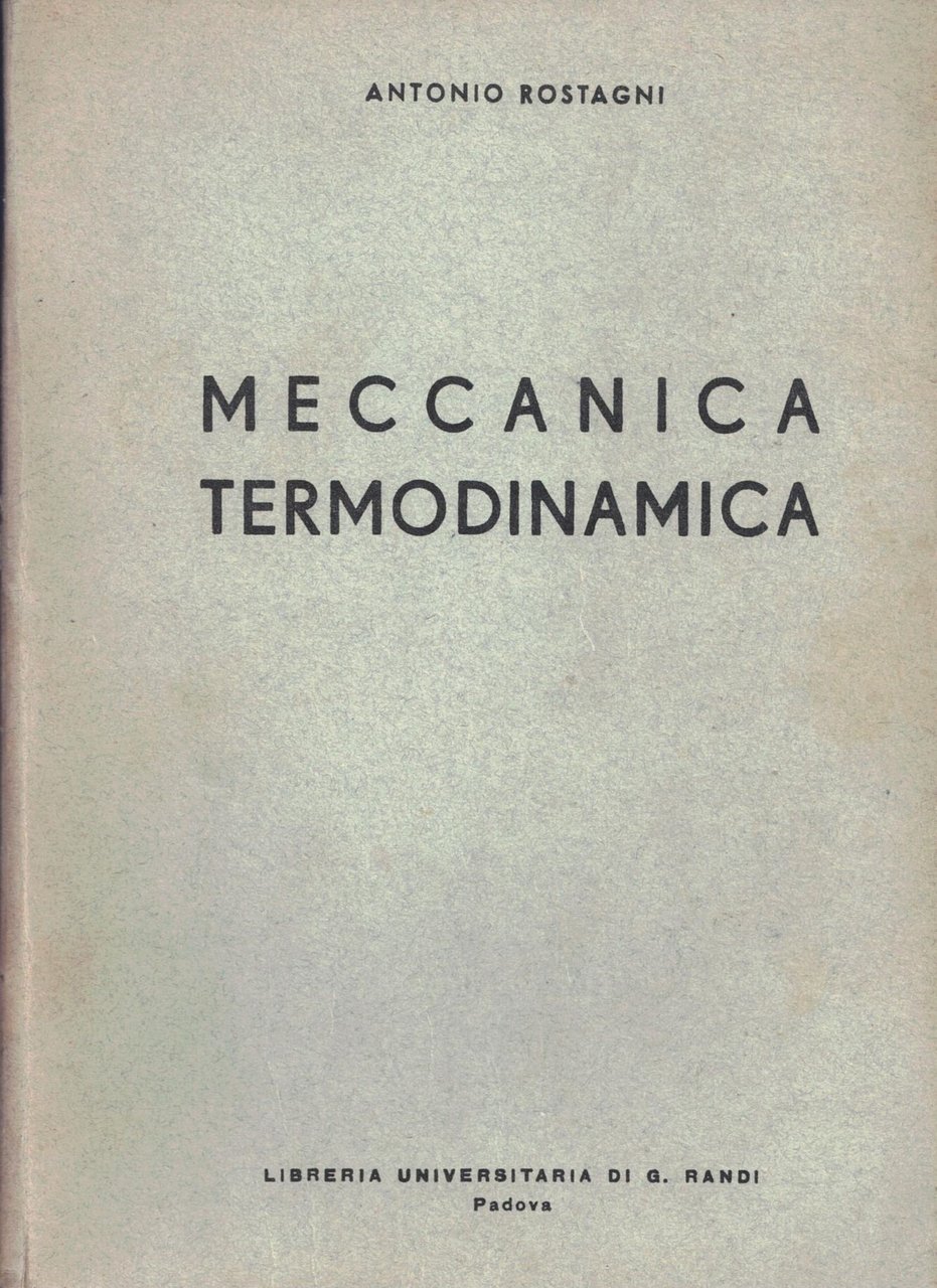 Meccanica termodinamica