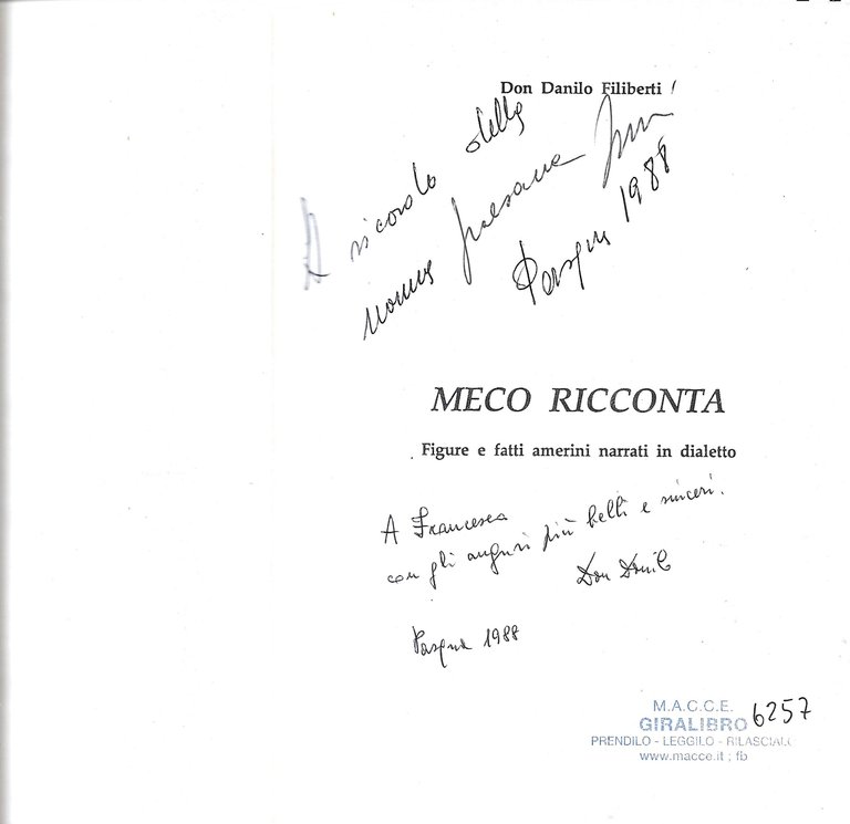 MECO RACCONTA - Figure e fatti amerini narrati in dialetto … | Immagine Gallery 2