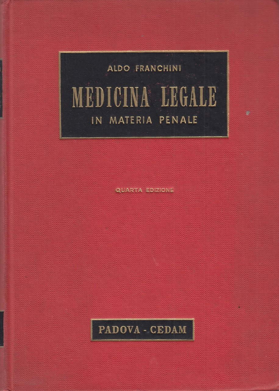 Medicina legale in materia penale