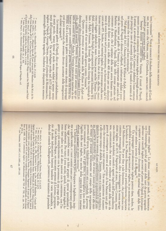 Mercanti inglesi nell'Italia del Seicento. Navi, traffici, egemonie