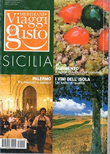 Meridiani Viaggi del Gusto - Sicilia n. 15 anno V^ …