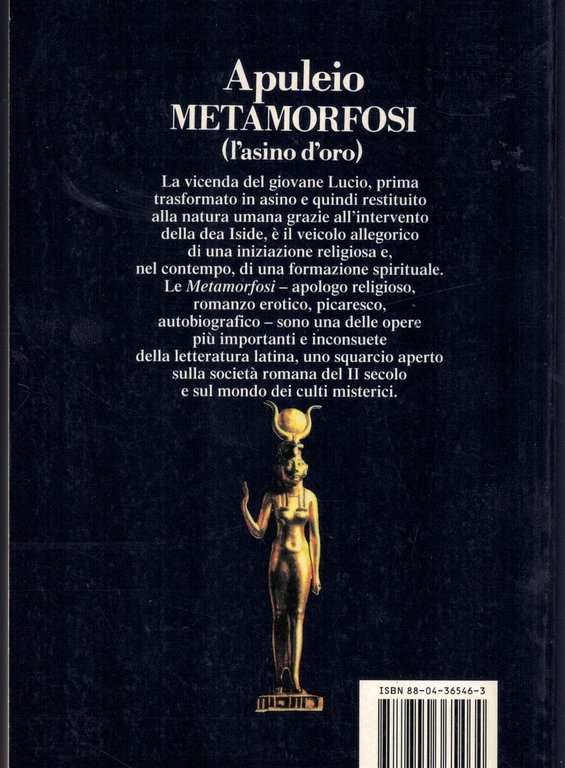 Metamorfosi (L'asino d'oro). Testo latino a fronte - 1989 - … | Immagine Gallery 2