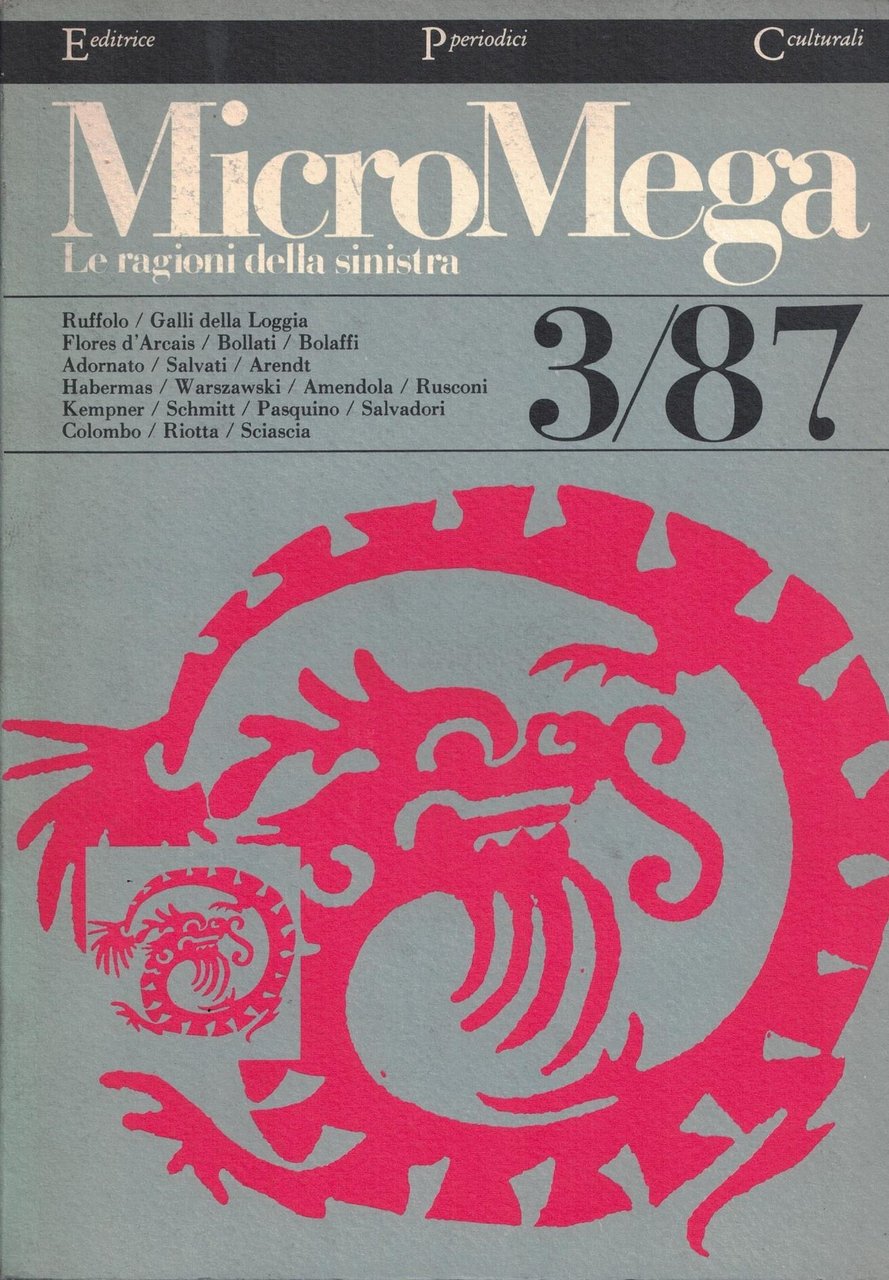 Micromega Le Ragioni Della Sinistra