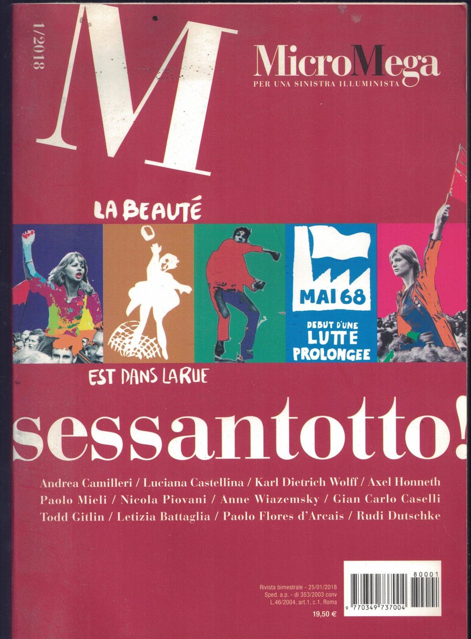 MicroMega per una sinistra illuminista 1/2018