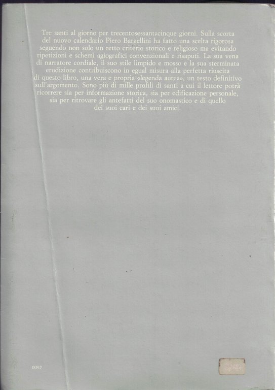 Mille santi del giorno