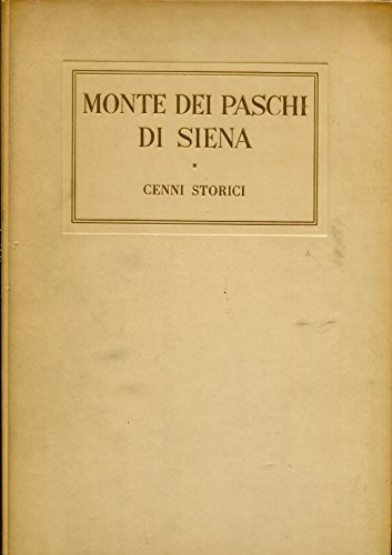 Monte dei Paschi di Siena Cenni storici. | Immagine principale