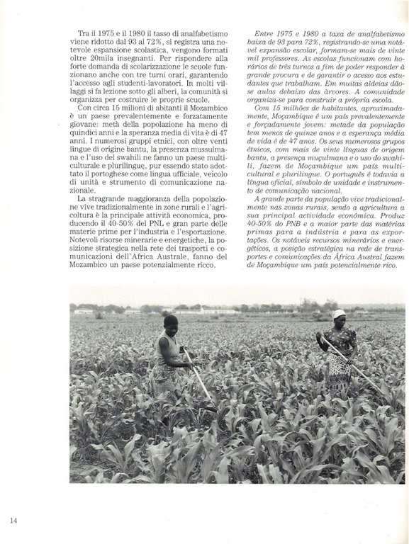 MONZAMBICO-Da emergenza a sviluppo